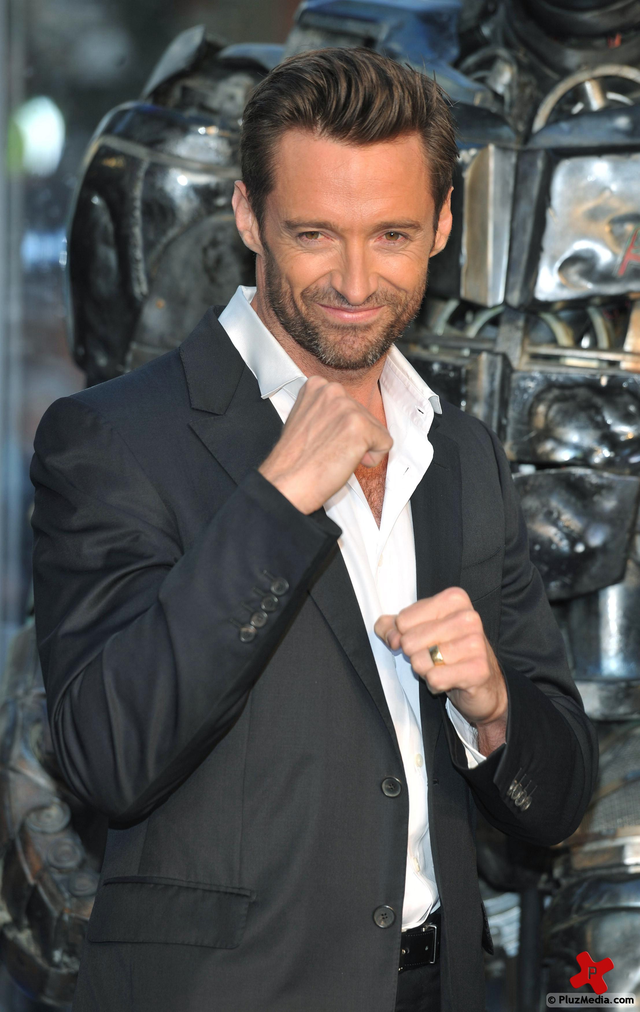 Hugh Jackman in Real Steel UK film premiere photos | Picture 75990